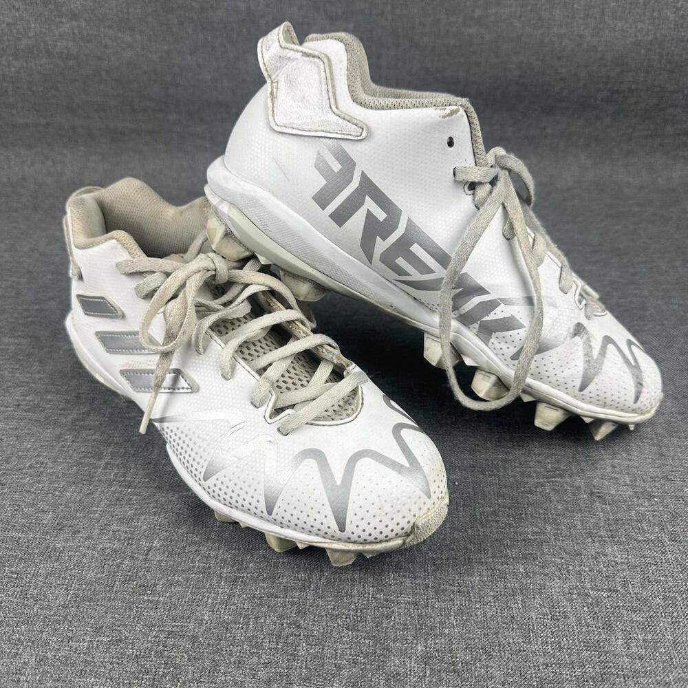 ADIDAS FREAK SPARK MID CLEATS‎ SHOE, WHITE GW3390 Size 5
